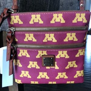 Dooney & Bourke MN GOPHER crossbody NWT